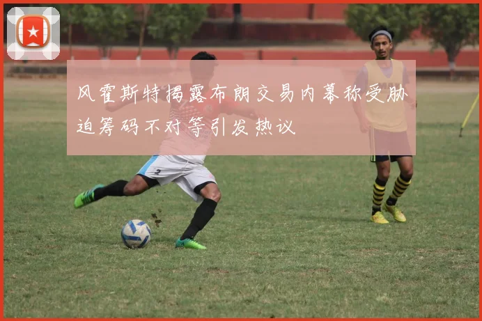 风霍斯特揭露布朗交易内幕称受胁迫筹码不对等引发热议